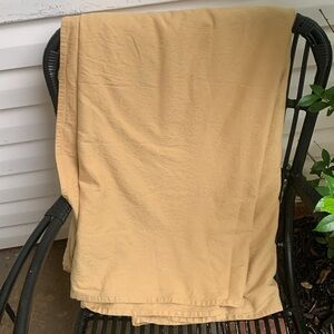 Waterford textured floral table cloth tan cotton‎ long table cover